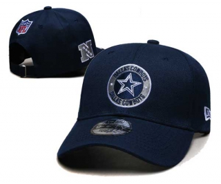 NFL Dallas Cowboys New Era Navy 2024 Sideline Side Patch 9FIFTY Adjustable Hat 6113