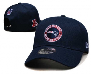 NFL New England Patriots New Era Navy 2024 Sideline Side Patch 9FIFTY Adjustable Hat 6029