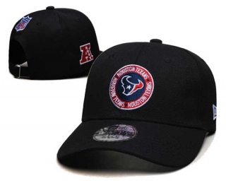 NFL Houston Texans New Era Black 2024 Sideline Side Patch 9FIFTY Adjustable Hat 6018