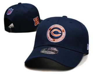 NFL Chicago Bears New Era Navy 2024 Sideline Side Patch 9FIFTY Adjustable Hat 6025