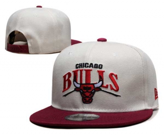 NBA Chicago Bulls New Era Cream Red Terry Heather A-Frame 9FIFTY Snapback Hat 6082