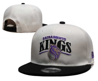 NBA Sacramento Kings New Era Cream Black Terry Heather A-Frame 9FIFTY Snapback Hat 6005