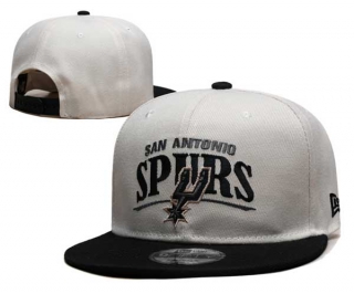 NBA San Antonio Spurs New Era Cream Black Terry Heather A-Frame 9FIFTY Snapback Hat 6024