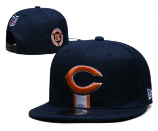 NFL Chicago Bears New Era Navy 2024 Sideline Side Patch 9FIFTY Snapback Hat 6026