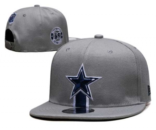 NFL Dallas Cowboys New Era Gray 2024 Sideline Side Patch 9FIFTY Snapback Hat 6115