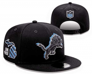 NFL Detroit Lions New Era Graphite 2024 Draft ONE PRIDE Side Patch 9FIFTY Snapback Hat 2010