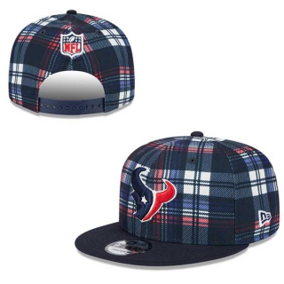 NFL Houston Texans New Era Navy 2024 Sideline Statement 9FIFTY Snapback Hats 2023