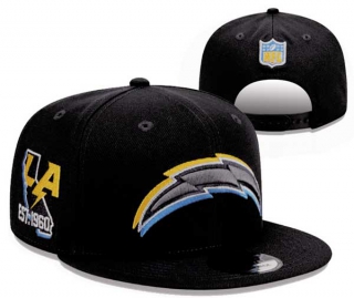 NFL Los Angeles Chargers New Era Graphite 2024 Draft EST 1960 Side Patch 9FIFTY Snapback Hat 2008