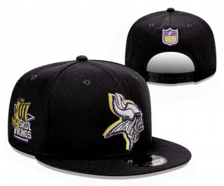 NFL Minnesota Vikings New Era Graphite 2024 Draft SKOL VIKINGS Side Patch 9FIFTY Snapback Hat 2018