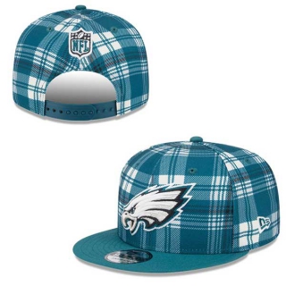 NFL Philadelphia Eagles New Era Midnight Green 2024 Sideline Statement 9FIFTY Snapback Hat 2016