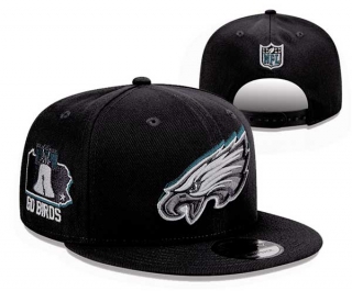 NFL Philadelphia Eagles New Era Graphite 2024 Draft GO BIRDS Side Patch 9FIFTY Snapback Hat 2015