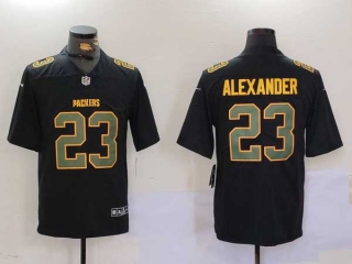 Men's NFL Green Bay Packers #23 Jaire Alexander Black Vapor Stitched Nike Football Jersey