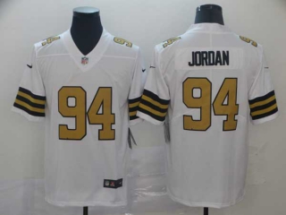 Men's NFL New Orleans Saints #94 Cameron Jordan White Limited Stitched Nike Football Jersey