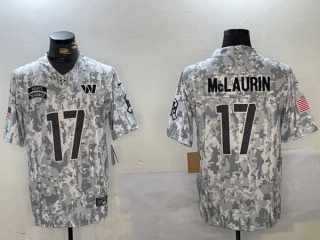 Men's NFL Washington Commanders #17 Terry McLaurin Arctic Camo 2024 Salute to Service Stitched Nike Football Jersey