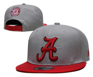 NCAA Alabama Crimson Tide New Era Gray Red Back Patch 9FIFTY Snapback Hat 6009