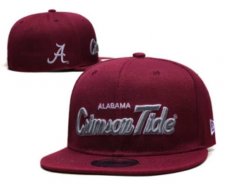 NCAA Alabama Crimson Tide New Era Wine Red Side Patch 9FIFTY Snapback Hat 6014