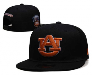 NCAA Auburn Tigers New Era Black Side Patch 9FIFTY Snapback Hat 6003