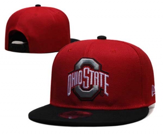 NCAA Ohio State Buckeyes New Era Red Black 9FIFTY Snapback Hat 6003