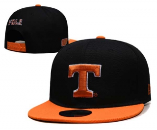 NCAA Tennessee Volunteers New Era Black Orange 9FIFTY Snapback Hat 6002