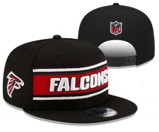 NFL Atlanta Falcons New Era Black 2024 Sideline Side Patch 9FIFTY Snapback Hat 3035