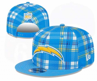 NFL Los Angeles Chargers New Era 2024 Sideline Statement Powder Blue 9FIFTY Snapback Hat 3026