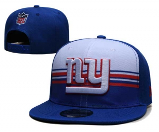 NFL New York Giants New Era White Royal Striped A-Frame Back Patch 9FIFTY Snapback Hat 6024