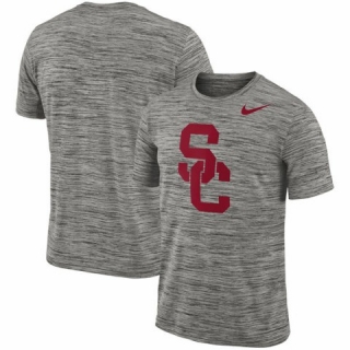 NCAA Nike USC Trojans Charcoal 2018 Player Travel Legend Performance T-Shirt