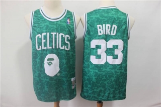 Wholesale NBA BOS Bird Bape Jerseys (1)
