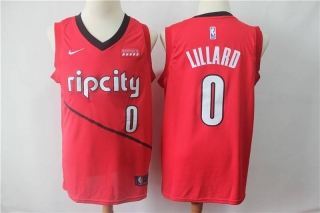 Wholesale NBA POR Lillard Nike Playoff Jerseys (3)