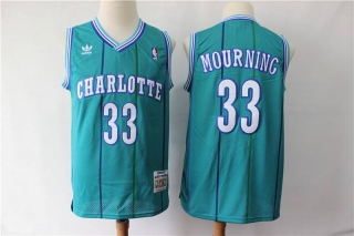 Wholesale NBA CHA Alonzo Mourning 92-93 Season Adidas Retro Jerseys (2)