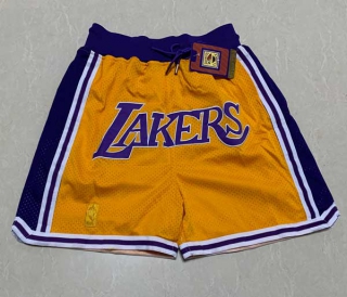 Wholesale Men's NBA Los Angeles Lakers Classics Shorts (2)