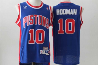 Wholesale NBA Detroit Pistons Rodman Adidas Retro Jerseys (2)