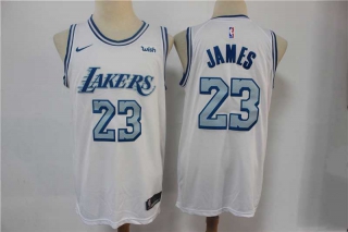 Men's Los Angeles Lakers LeBron James Nike 2020-21 City Edition Jersey