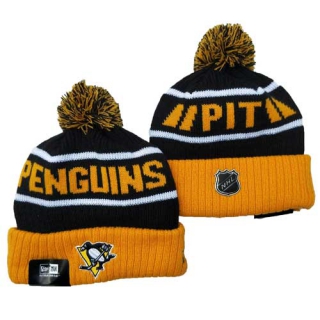 Wholesale NHL Pittsburgh Penguins Knit Beanie Hat 3005