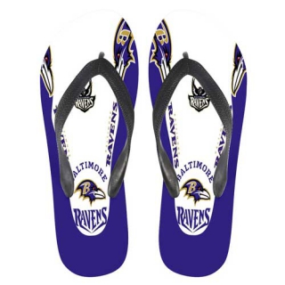 NFL Baltimore Ravens Unisex flip-flops (1)