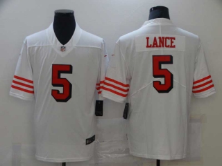 Men's NFL San Francisco 49ers Trey Lance Nike Jersey (3)