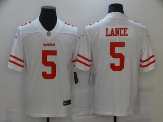 Men's NFL San Francisco 49ers Trey Lance Nike Jersey (4)