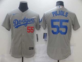 Wholesale Men's MLB Los Angeles Dodgers Flex Base Jerseys (63)