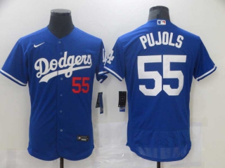 Wholesale Men's MLB Los Angeles Dodgers Flex Base Jerseys (65)