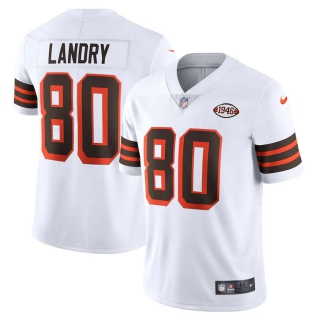 Men's NFL Cleveland Browns Jarvis Landry Nike White 1946 Collection Alternate Jersey