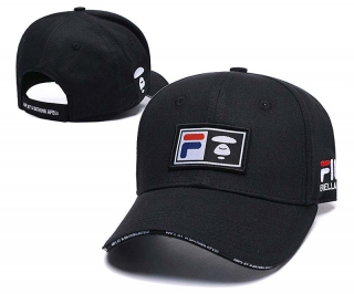 Wholesale Fila Snapbacks Hats Black 8013