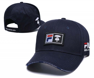 Wholesale Fila Snapbacks Hats Navy 8014