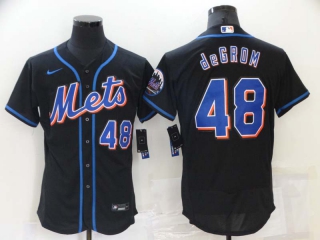 Wholesale Men's MLB New York Mets Flex Base Jerseys (17)
