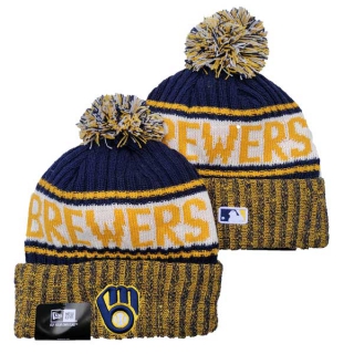 Wholesale MLB Milwaukee Brewers Beanies Knit Hats 3002