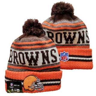 Wholesale NFL Cleveland Browns Knit Beanie Hat 3024