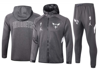 Men's NBA Charlotte Hornets Full Zip Hoodie & Pants (2)