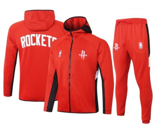 Men's NBA Houston Rockets Full Zip Hoodie & Pants (2)