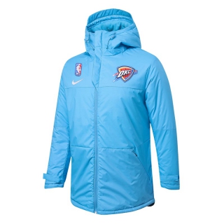 Wholesale Men's NBA Oklahoma City Thunder Hooded Jacket