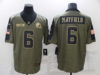 Men's NFL Cleveland Browns Baker Mayfield Nike Jerseys (23)