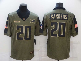 Men's NFL Detroit Lions Barry Sanders Nike Jersey (1)